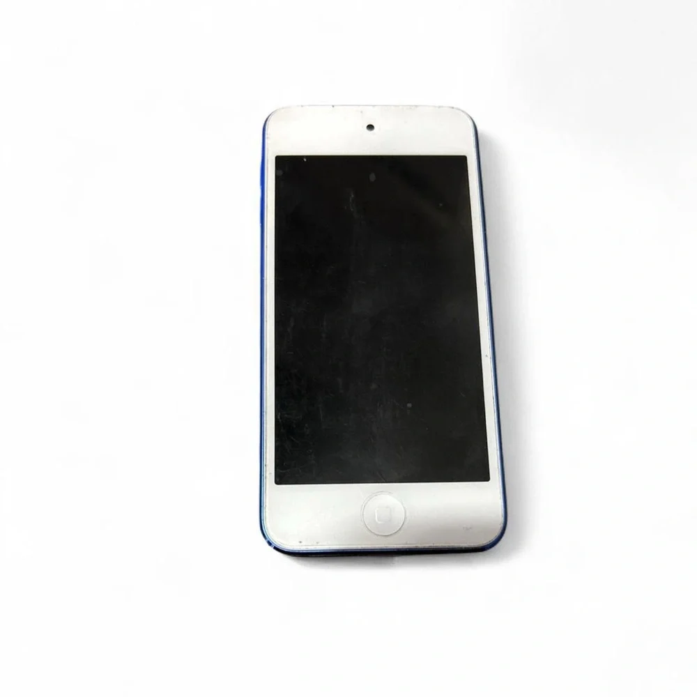 Apple iPod Touch 5th Gen Blue 32GB (Engraved) Locked Collectible Used Y2K